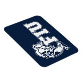 Magnet Flexible Panthers de la FIU - Logo blanc (Côté Droit)