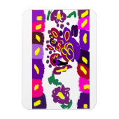 Magnet Flexible Paon chaud (Vertical)