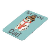 Magnet Flexible Papa australien (Côté Gauche)