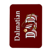 Magnet Flexible Papa dalmate (Vertical)