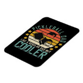 Magnet Flexible Papa de pickleball comme un papa normal mais plus (Côté Gauche)