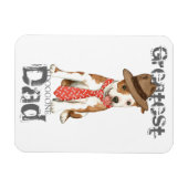 Magnet Flexible Papa du personnel (Horizontal)