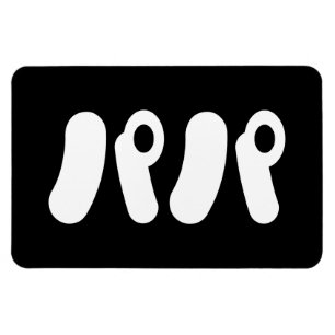 Magnet Flexible Papa japonais パ パ   Nihongo