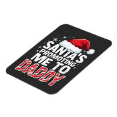 Magnet Flexible Papa Noël me promeut au rang de Père Noël (Côté Gauche)