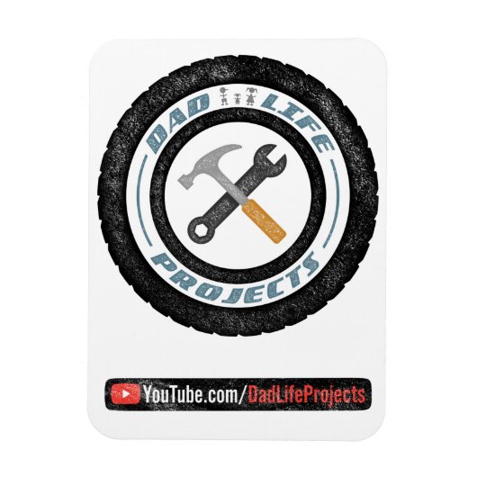 Magnet Flexible Papa vie projets aimant doux (Vertical)