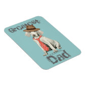Magnet Flexible Papa Weimaraner (Côté Droit)