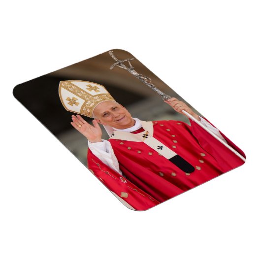 Magnet Flexible Pape Leo XIV Pentecôte dimanche 2025 (Côté Droit)