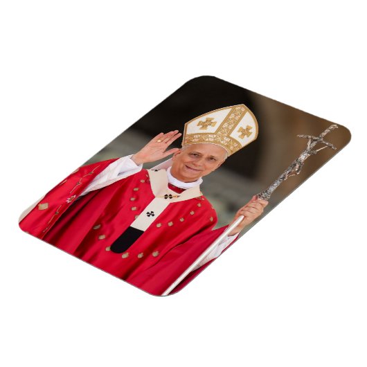 Magnet Flexible Pape Leo XIV Pentecôte dimanche 2025 (Côté Gauche)