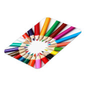 Magnet Flexible Papier magnétique de couleur Cercle (Côté Gauche)