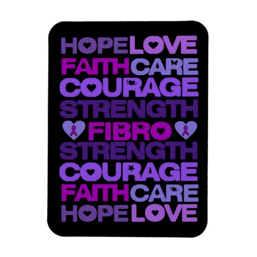 Magnet Flexible Papier peint...Fibro (Vertical)