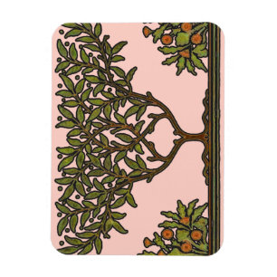 Magnet Flexible Papier peint frise d'arbre de William Morris