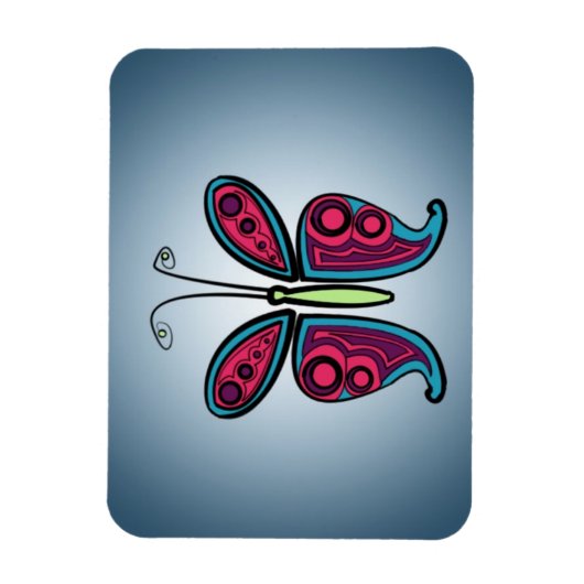 Magnet Flexible Papillon (Vertical)
