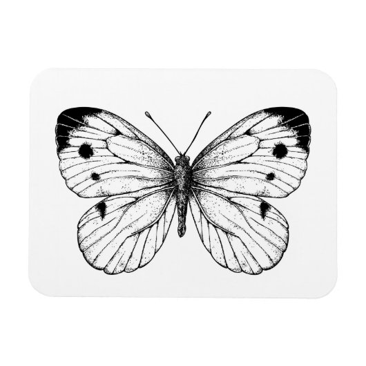 Magnet Flexible Papillon à chou (Horizontal)