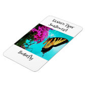 Magnet Flexible Papillon à queue épaisse de tigre orientale #2 (Côté Gauche)