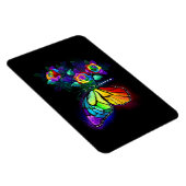 Magnet Flexible Papillon arc-en-ciel (Côté Droit)