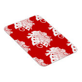 Magnet Flexible Papillon asiatique Japonais Conception Kamon (Côté Droit)