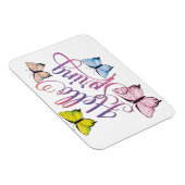 Magnet Flexible Papillon Bonjour printemps (Côté Droit)