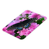 Magnet Flexible Papillon damier de Baltimore (Côté Gauche)