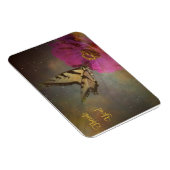 Magnet Flexible Papillon Dans L'Aimant Merci Jardin (Côté Droit)