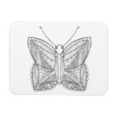 Magnet Flexible Papillon de conception tropicale inspiré (Horizontal)