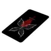 Magnet Flexible Papillon de la pluie de Crimson (Côté Gauche)