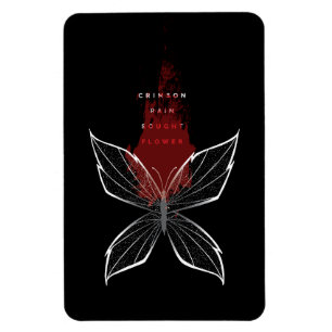 Magnet Flexible Papillon de la pluie de Crimson