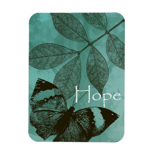 Magnet Flexible Papillon de l'espoir (Vertical)
