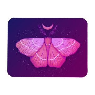 Magnet Flexible Papillon de papillon de mer pourpre Insecte magiqu