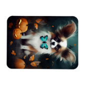 Magnet Flexible Papillon d'Halloween avec la peur Citrouille (Horizontal)