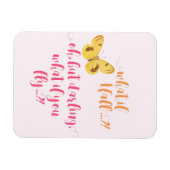 Magnet Flexible Papillon - Et si je tombe ? Inspiration (Horizontal)