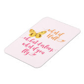 Magnet Flexible Papillon - Et si je tombe ? Inspiration (Côté Gauche)