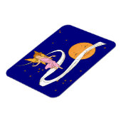 Magnet Flexible papillon fille dans l'espace (Côté Gauche)