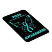 Magnet Flexible Papillon/Guerrier...Magnet PCOS (Côté Droit)