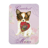 Magnet Flexible Papillon Heart Maman (Vertical)