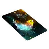 Magnet Flexible Papillon lumineux et papillons de nuit (Côté Droit)