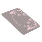 Magnet Flexible Papillon rose Aimant Floral Premium (Côté Droit)