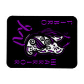 Magnet Flexible Papillon/Ruban...Fibro (Horizontal)