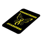 Magnet Flexible Papillon/Sensibilisation...Aimant Endometriose (Côté Gauche)