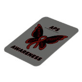 Magnet Flexible Papillon/sensibilisation...APS (Côté Gauche)