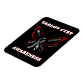 Magnet Flexible Papillon/Sensibilisation...Cyst Tarlov (Côté Gauche)