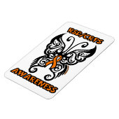 Magnet Flexible Papillon/Tribal...RSD/CRPS (Côté Gauche)