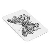 Magnet Flexible Papillon tropical inspiré (Côté Droit)