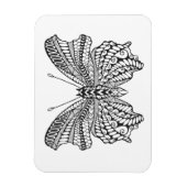 Magnet Flexible Papillon tropical inspiré (Vertical)