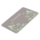 Magnet Flexible Papillon vert - Aimant Floral Premium (Côté Gauche)