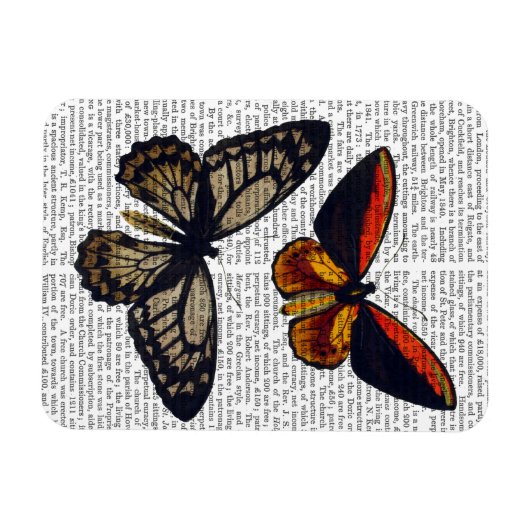 Magnet Flexible Papillons 3 (Horizontal)