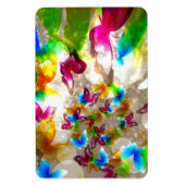 Magnet Flexible Papillons Abstraits (Vertical)