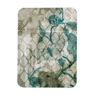 Magnet Flexible Papillons arabes VI