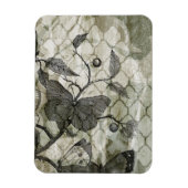 Magnet Flexible Papillons Arabesques I (Vertical)