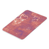 Magnet Flexible Papillons d'antiquités sur le violet et le rose (Côté Gauche)