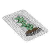 Magnet Flexible Papillons verts dans Bell Jar 2 (Côté Droit)